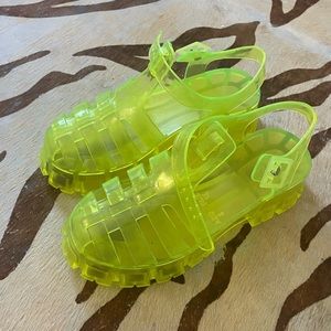 Urban Outfitters gel sandals size 6